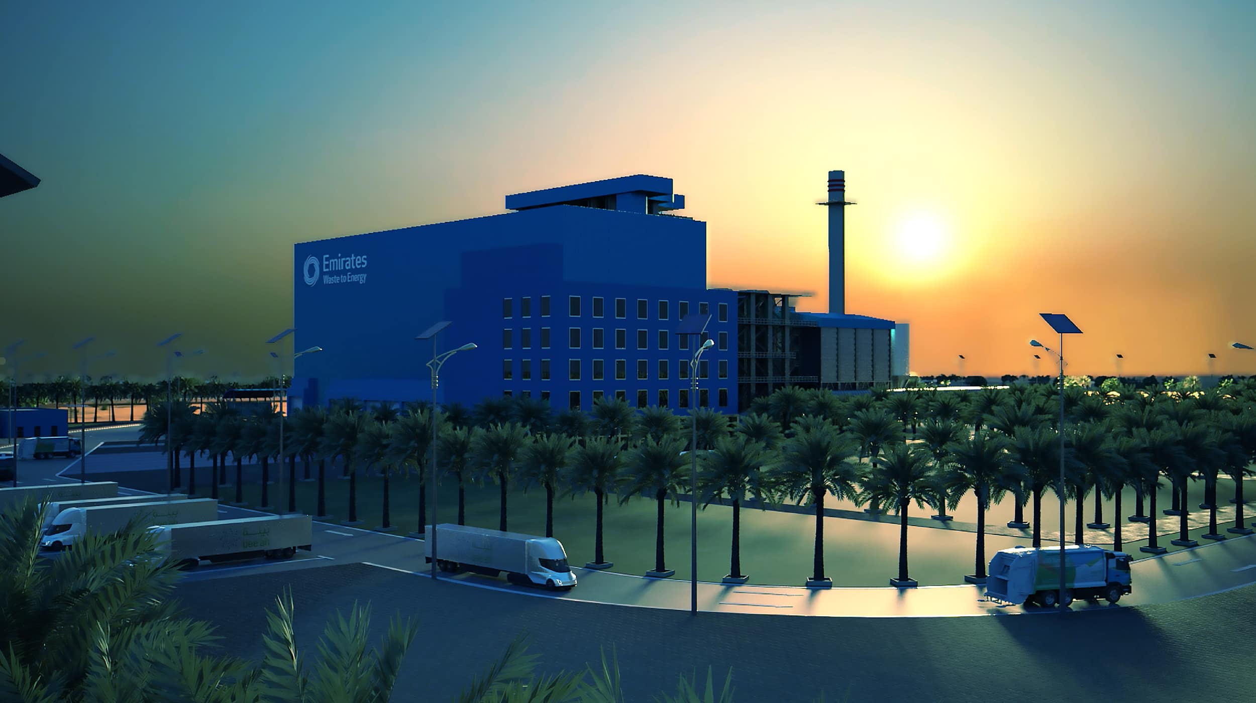 Emirates Waste to Energy Company to develop the UAE’s first solar landfill project